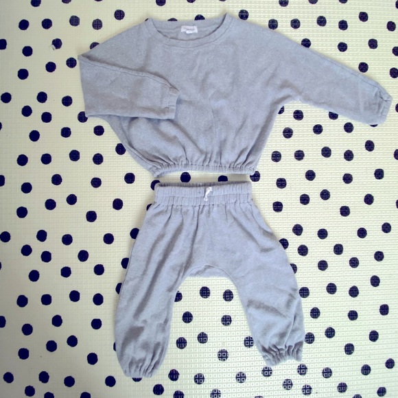 2 Piece Ribbed Pullover + Jogger Set (Baby/Toddler) - Picture 1 of 6